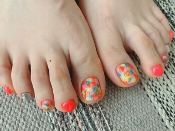 フーラネイル(fu-ra nail)/foot★つけ放題コース