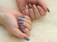 シマー(Shimmer)/アシンメトリーネイル