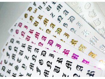 ミナミネイル(MINAMI NAIL)/イニシャルシール