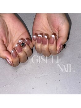 ジゼルネイル(Gisele Nail)/マグネットフレンチ