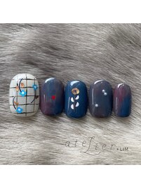 成人式ネイル