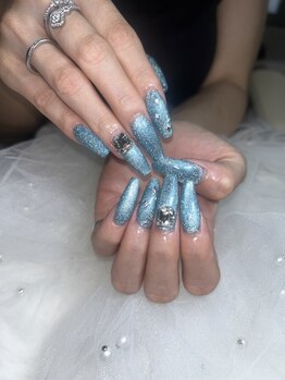 サロン ガオ(salon GAO)の写真/《田崎/熊本駅近く》韓国/ワンホン/マグネットネイルが人気の実力派ネイルサロン★理想の指先を叶えます♪