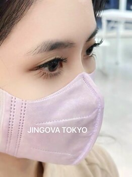 ジンオーヴァ トウキョウラッシュ(JINGOVA Tokyo Lash)/LC 13mm +下まつげマツエク