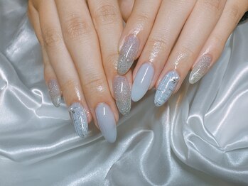 レアレアネイル(Lealeanail)/【パラジェル】ツイードネイル