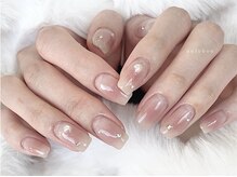 アンルボネイルアイラッシュ(anlubon)/ふわっとチークネイル