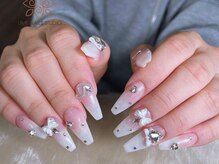 ウメネイルスタジオ(UME NAIL STUDIO)/* 長 さだしやり放題×つけ放題
