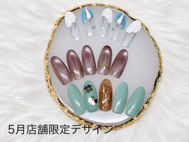 店舗限定ネイル