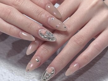 シーネイルサロン 香取店(C nail salon)の写真/【付替オフ無料で通いやすい◎】自爪をいたわるフィルイン導入！持ちが良く、美しいフォルムをご提供♪