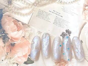 ネイルサロン&スクール ジーナ(GINA)/オーロラ×ホログラムネイル