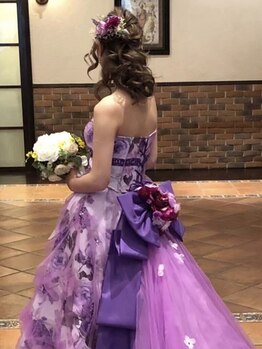 ブライダルメニューがあるサロン