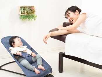 ペインクリニカルラボ 都筑センター北院の写真/産後骨盤矯正お子様同伴OK！肩こりや腰痛、睡眠不足などを根本から改善して快適な体を作れるサロン