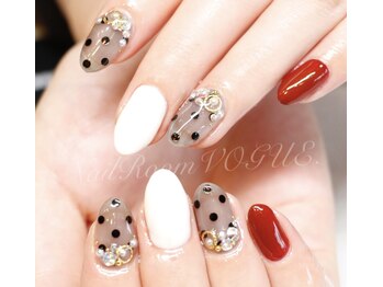 ネイルルームヴォーグ(Nail Room VOGUE.)/ジェルし放題 ￥8640