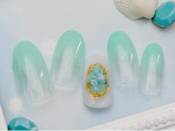 プレジール(Plaisir)/2018年8月★サマーブルー