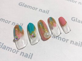 パステル×ニュアンスネイル