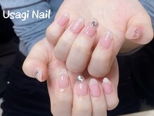 ウサギネイル 新大久保店(usagi nail)/冬ネイル