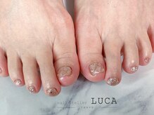 ネイルアトリエルカ(nail atelier LUCA)/M-932 ピンクキルティングネイル