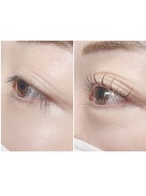イーエム アイラッシュ(em eyelash)/まつげパーマでカールキープ