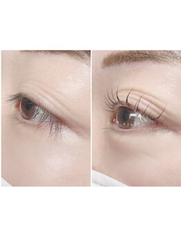 イーエム アイラッシュ(em eyelash)/まつげパーマでカールキープ
