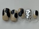 塗りかけニュアンスホロ¥5000