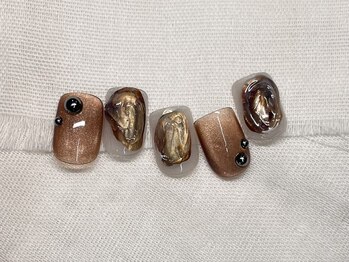 ブラウンニュアンス/パラジェル