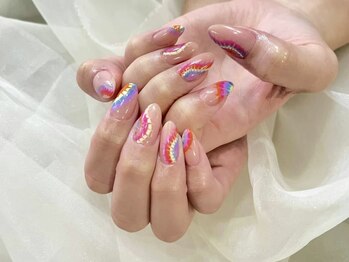 デリカ 溝の口店(DELICAT)/ピーコックネイル♪