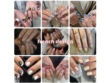 テンネイル(ten. nail)の雰囲気（様々なフレンチデザインをご用意しております♪）