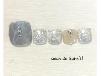 サロン ド サミエル 登戸(salon de Samiel)/フット☆デザイン定額A