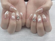 フローラ/ミラーネイル