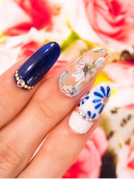 カラーズ 浜松店(colors)/ハンドデザイン自由¥7480