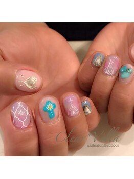 ネイルサロンクリアヴィラ(nail salon clear villa)/