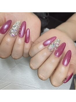 埋め尽くしネイル