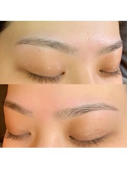 サロン ド ブルー 五反田(salon de blue)/メイク無しでも決まる眉毛！