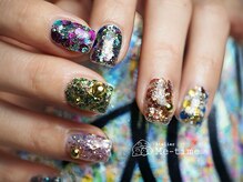 アトリエ ミータイム(Atelier Me-time)/ラメぎっしりネイル