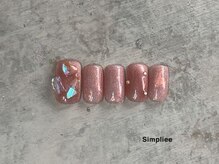 シンプリー 西荻窪店(Simpliee)/ワンホン.氷ビジューネイル