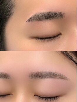 ニコ(Niko)の写真/＜3Dフワっと立体眉＋美眉スタイリング新規様/4600＞張り付かない新眉毛パーマ☆ナチュラル綺麗な毛流れに