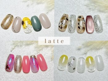 ラテ(latte)の写真/《韓国ネイル¥3,990》郡山のトレンド女子必見♪ネイリストAYAKA限定の最新デザインネイル