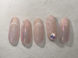 オーロラレースネイル