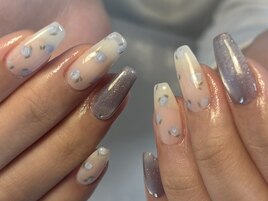 ミニバラ×ブルーマグネット