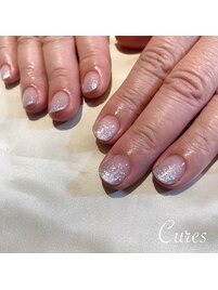 ラメグラデーション