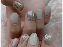 エイミーユア(Eimmy Yua)/シルバーニュアンスネイル