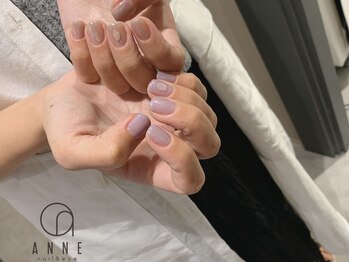 アンネ 梅田 GRACE店(ANNE)/ちゅるんとちぐはぐネイル