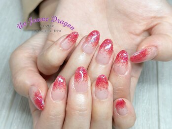 アン ジョーヌドラゴ/【自爪ネイル】ラメグラネイル