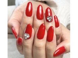 ワンカラーに1本だけパーツを！