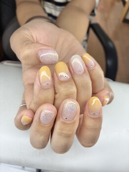 ゆいまーるはうす/グラデーションネイル ¥5500