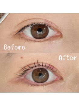 アイラッシュサロン キウ(KIU)/before/after