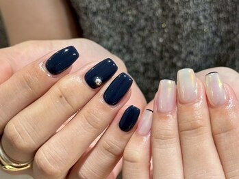 プチナノ(petitnano)/【sora担当】ニュアンスネイル