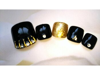 ネイルアンドアイラッシュサロン ブレス 長町南駅店(BLESS)/スタイリッシュ☆スタッズネイル