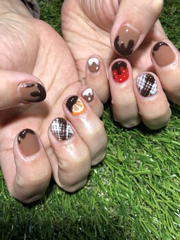 ブロックファイブハナ(Block 5 HANA)/バレンタインネイル