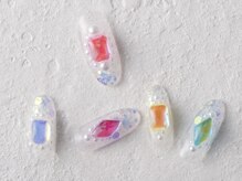 サンミーゴネイル 神戸店(Sunmego Nail)/カラフルストーンネイル