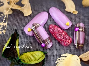 ノアブルーバードネイルズ(Noah' bluebird .nails)/キルティングがキュート！